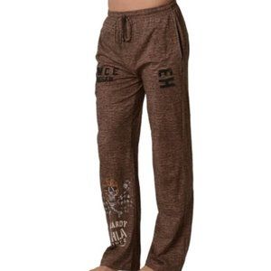 Ed Hardy Men's Soft Knit Sleep Lounge Pajama Pant